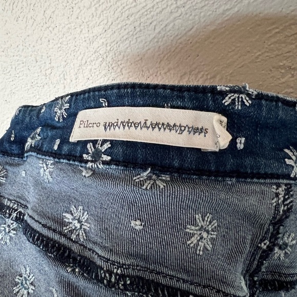 Anthropologie Pilcro Embroidered High-Rise Cropped Bootcut Jeans - Picture 14 of 16